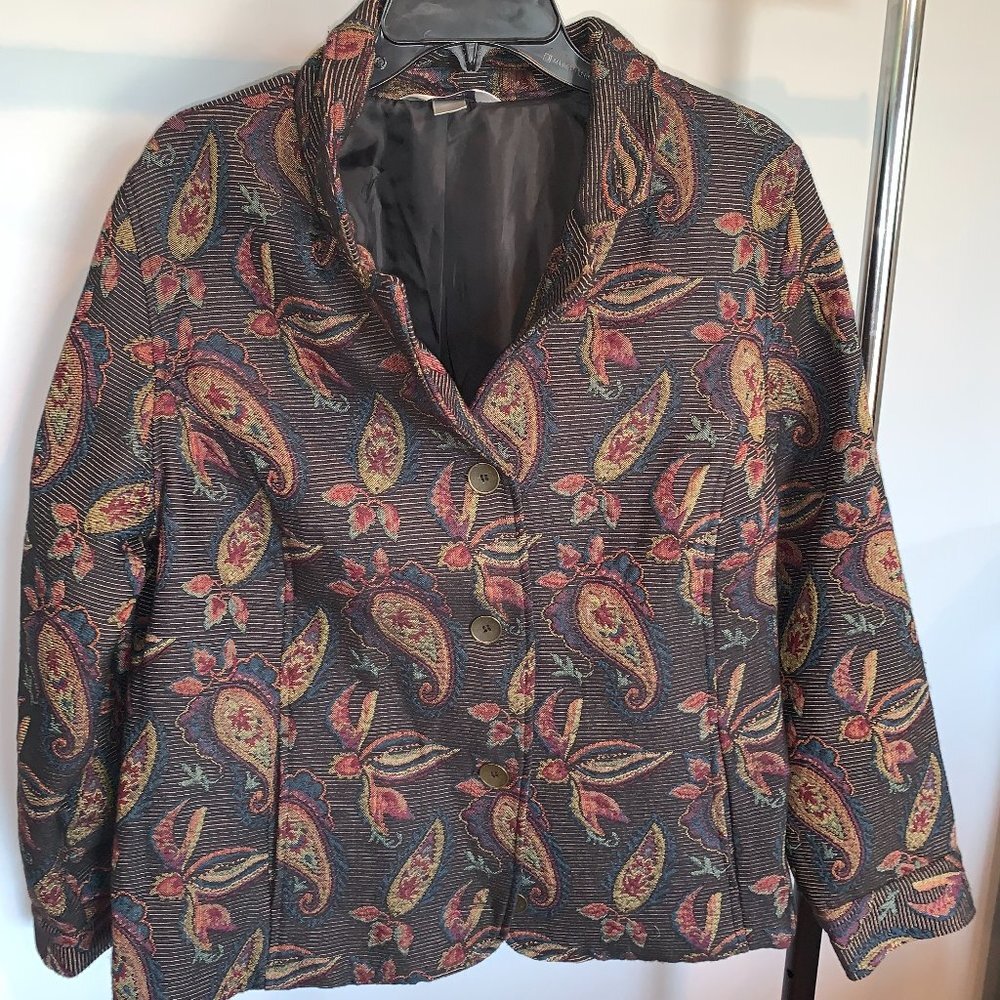 Paisley Tapestry Blazer